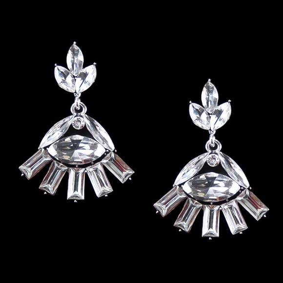 Jewelry - Crystal Empiric Drop Stud Earrings